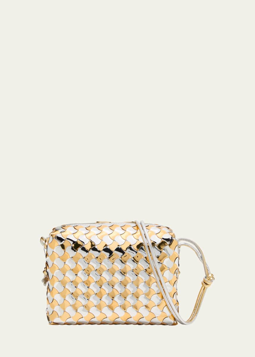 T Monogram Embossed Mini Bucket Bag : Women's Designer Crossbody Bags