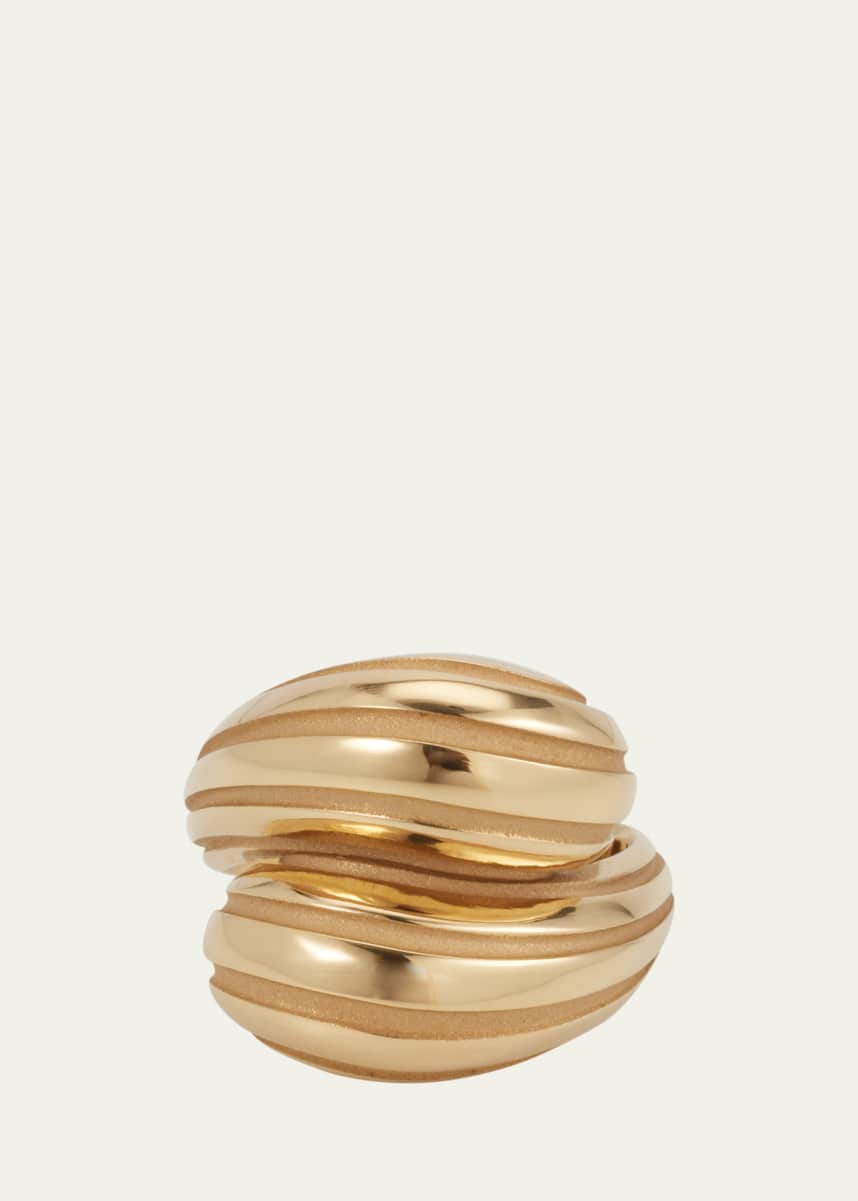 Pamela Zamore 18K Yellow Gold EOS Hug Ring