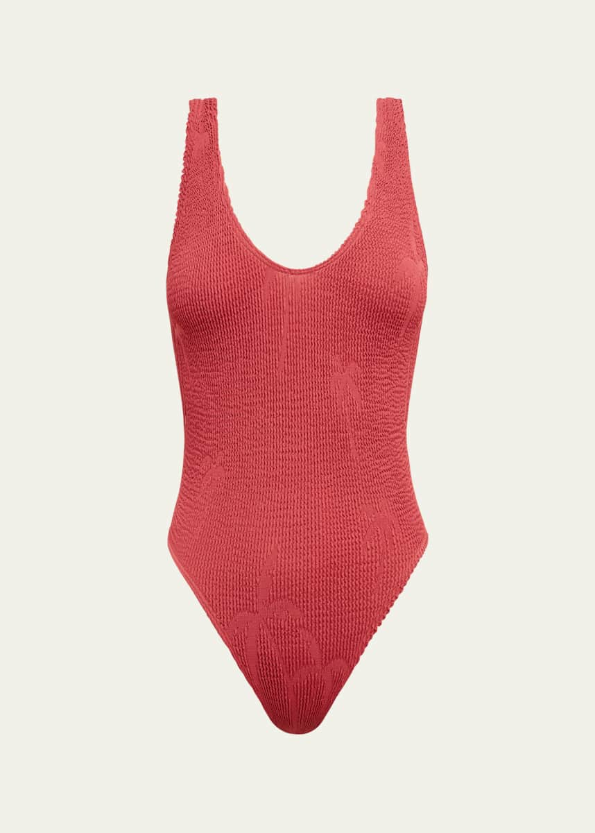 Melissa Odabash Lisbon Tie Front One Piece