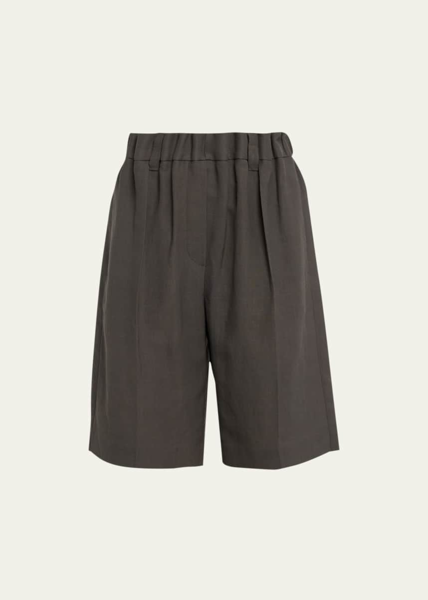 Brunello Cucinelli Bermuda Suit Shorts