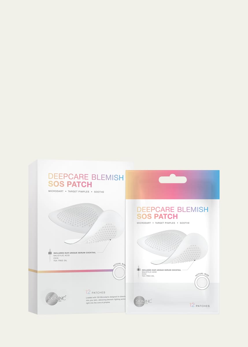 Skin Inc Deepcare Blemish SOS Patches, 12 Count