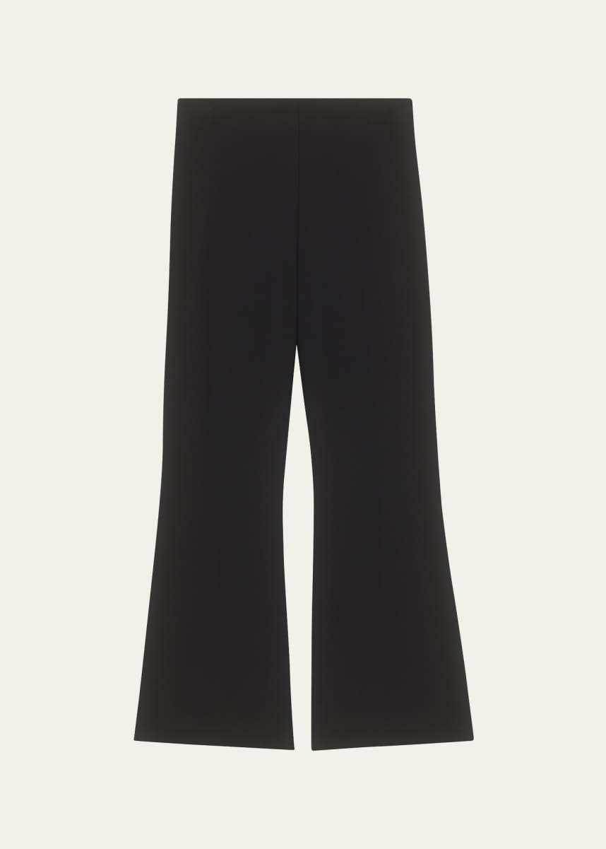 Nina Ricci Scuba Knit Straight-Leg Pants - Bergdorf Goodman
