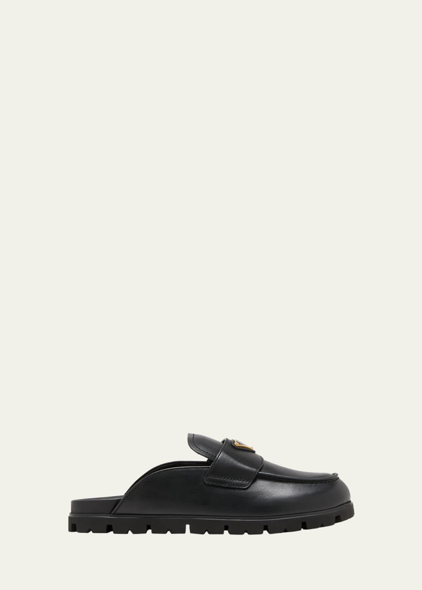 Designer mule slides top