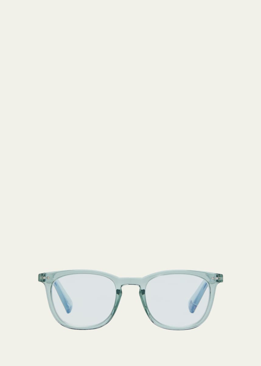 The Book Club The Whirl Acetate Square Reading Glasses