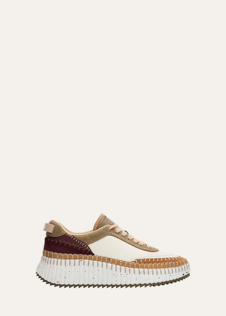 Chloe Nama Stitch Walking Sneakers
