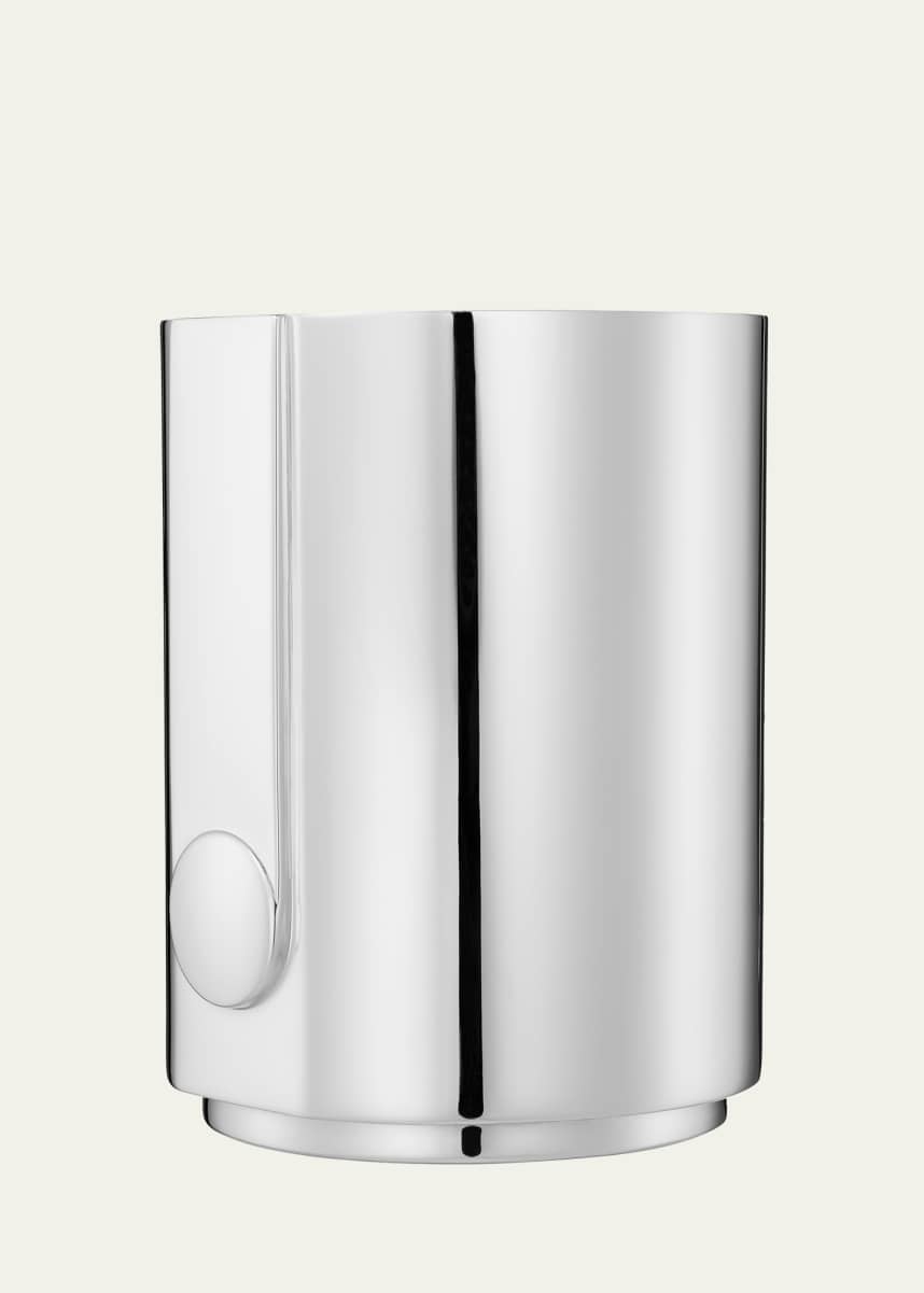 Puiforcat Normandie Silver-Plated Vase, 5"