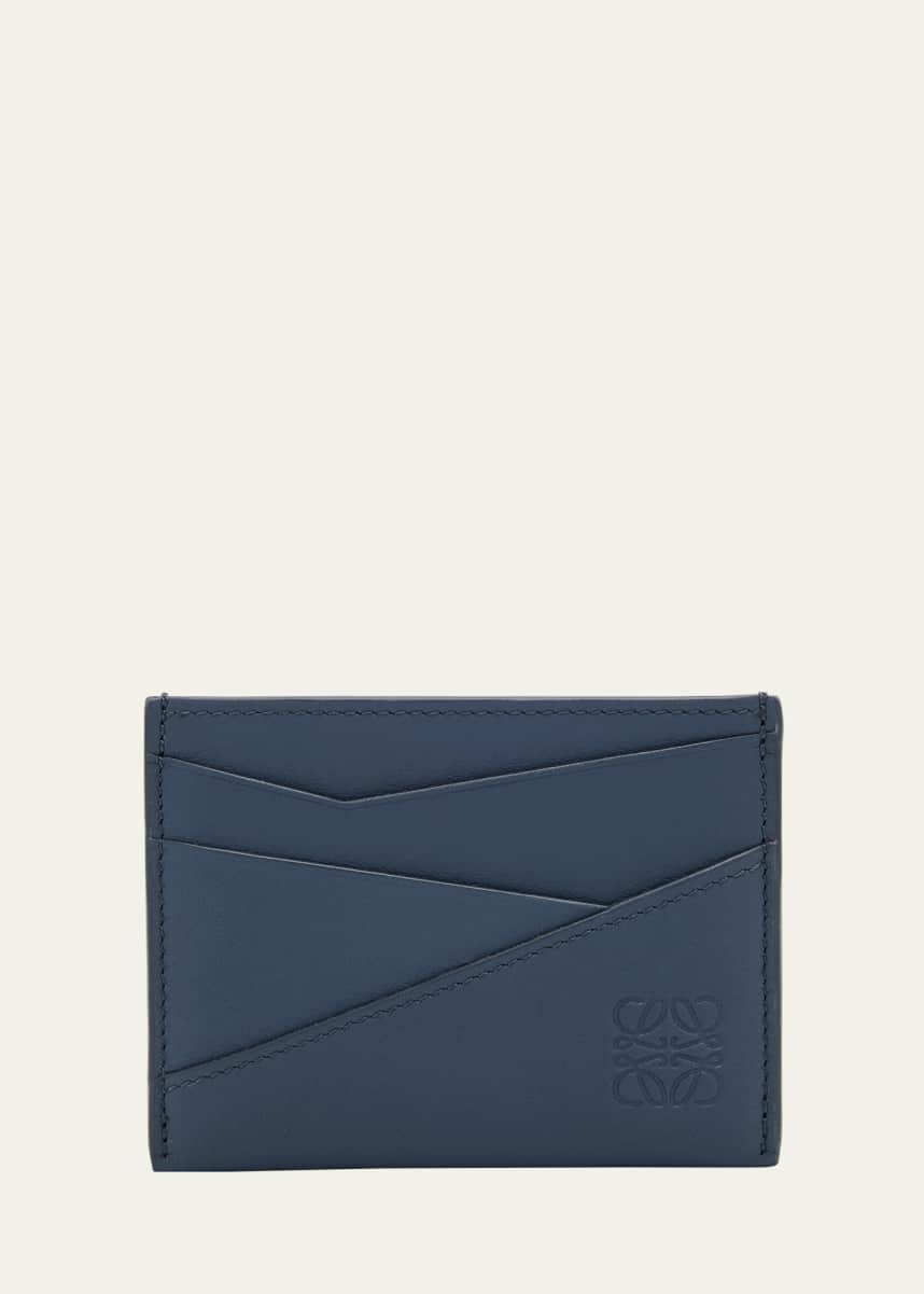 Loewe Men's Puzzle Calfskin Card Holder