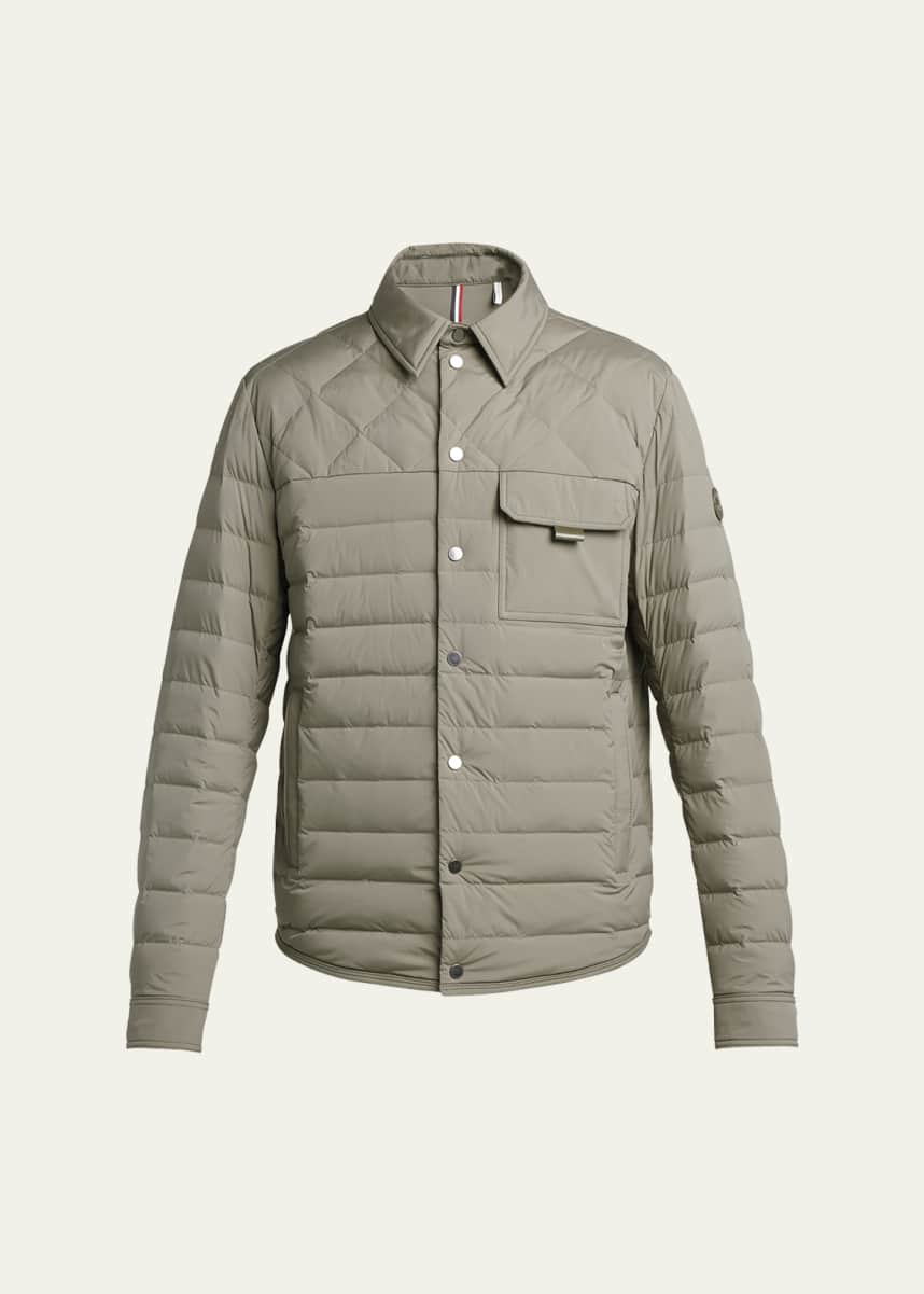 Moncler Men's Iseran Quilted Overshirt