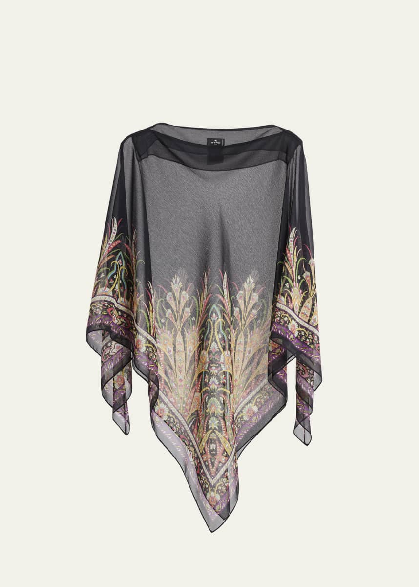 Etro Sheer Patterned Cover-Up