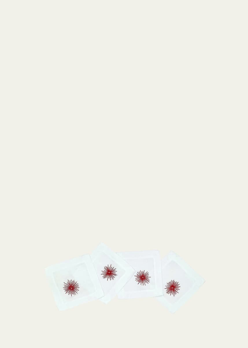 Tina Chen Designs Starbust Cocktail Napkin, Set of 4