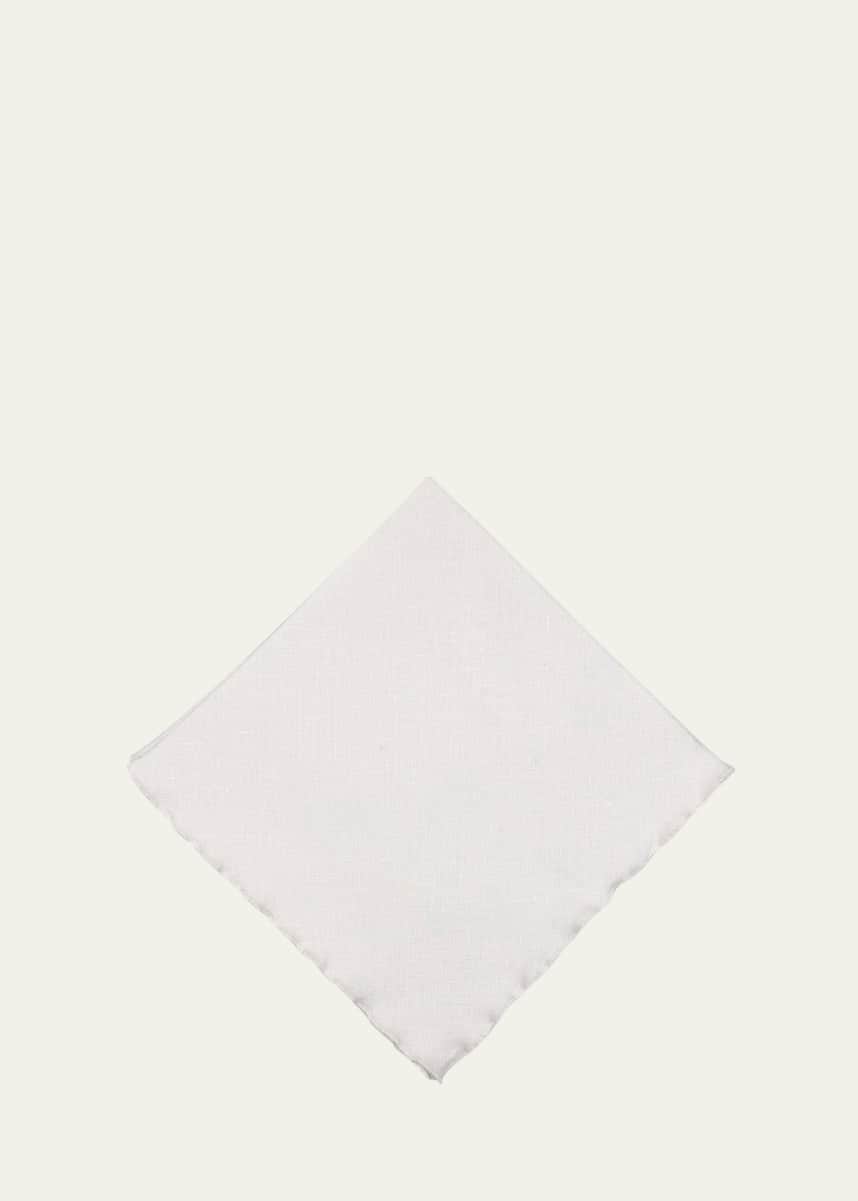 Tina Chen Designs White Lettuce Edge Napkin