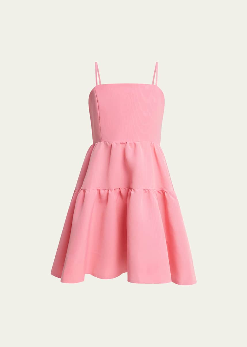 Bardot Junior Girl's Charlotte Square-Neck Spaghetti-Strap Mini Dress, Size 4-16