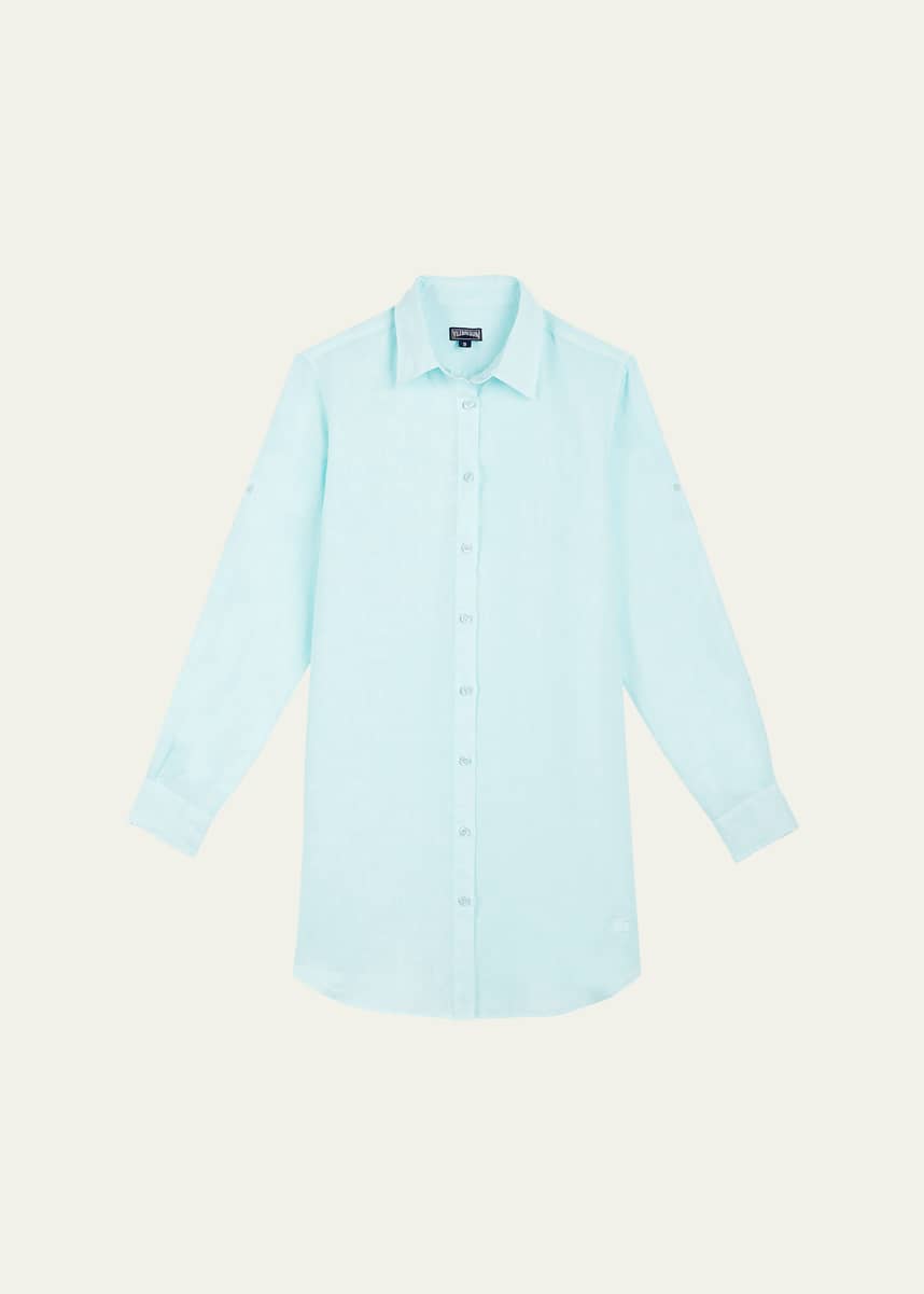 Vilebrequin Solid Linen Tunic