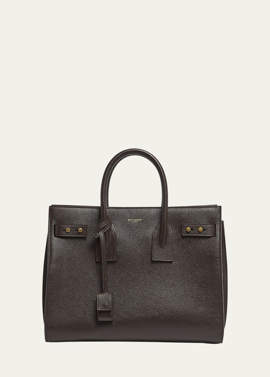 Saint Laurent Sac De Jour Small Leather Top-Handle Bag