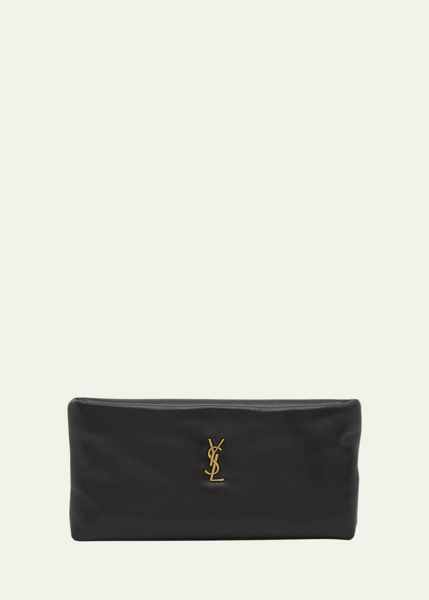 Ysl discount zip clutch