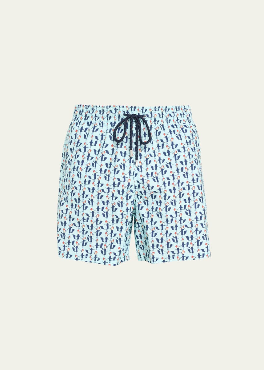 Vilebrequin Men's Cocorico Moorea Swim Trunks