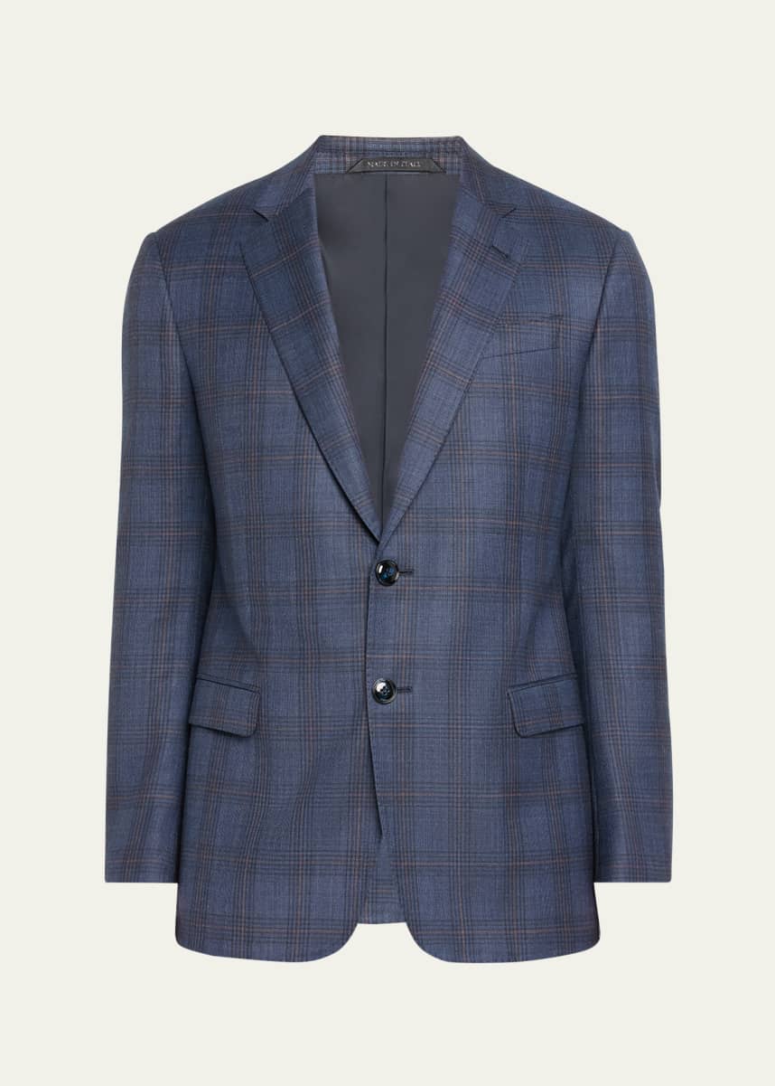 St. John Collection Diagonal Knitted Twill Blazer Jacket