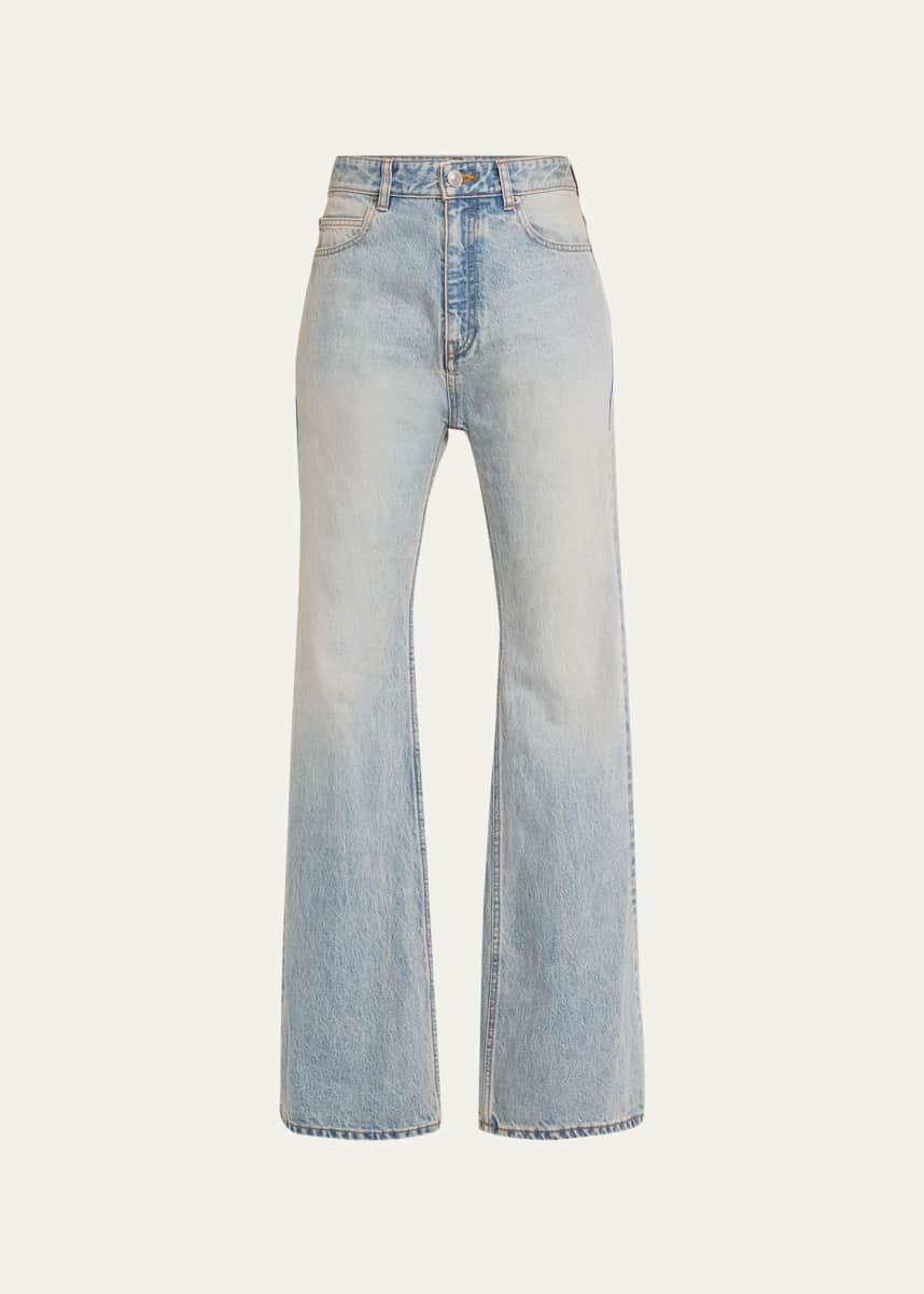 Balenciaga Flared Denim Pants
