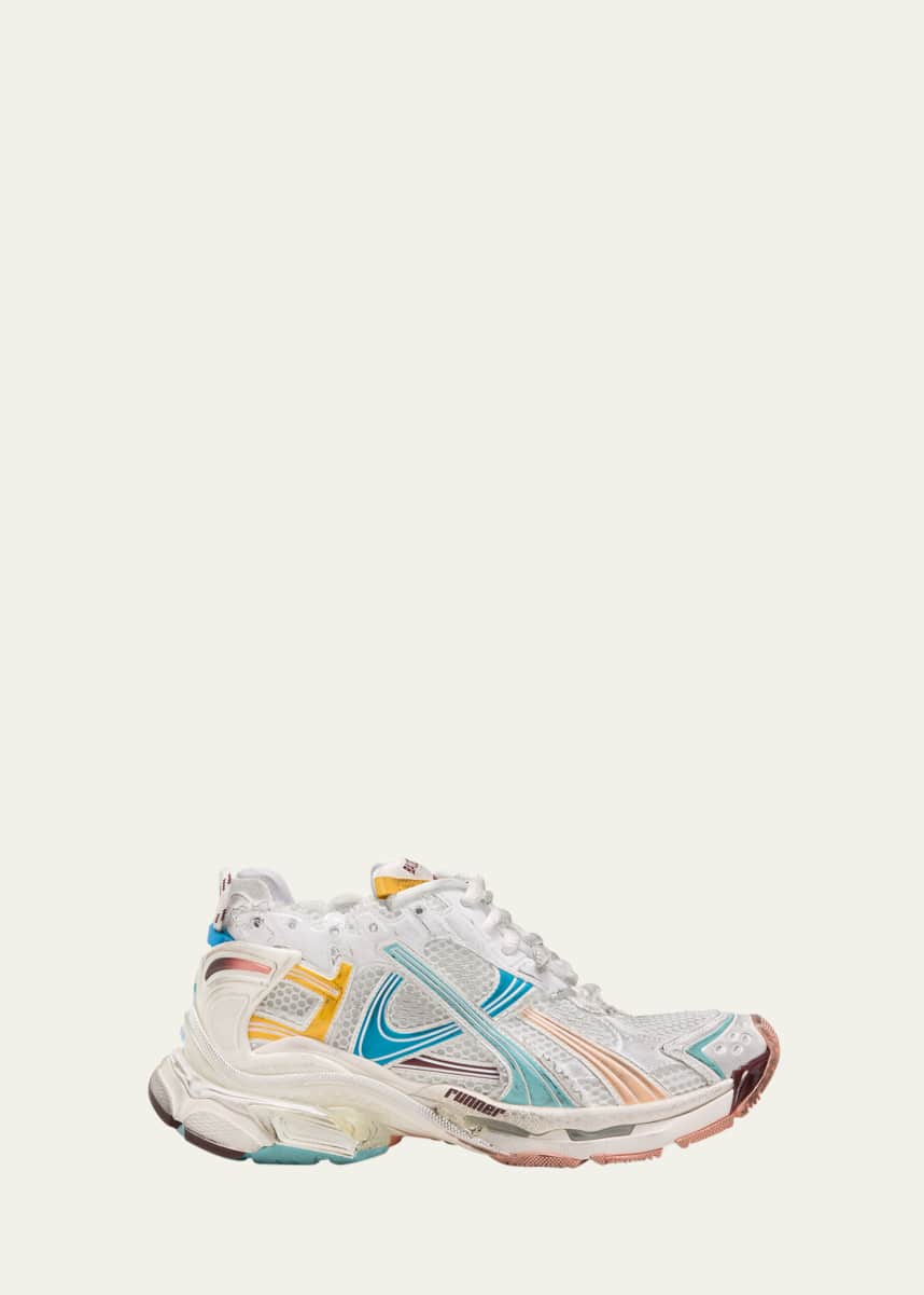 Balenciaga Colorblock Trainer Sneakers