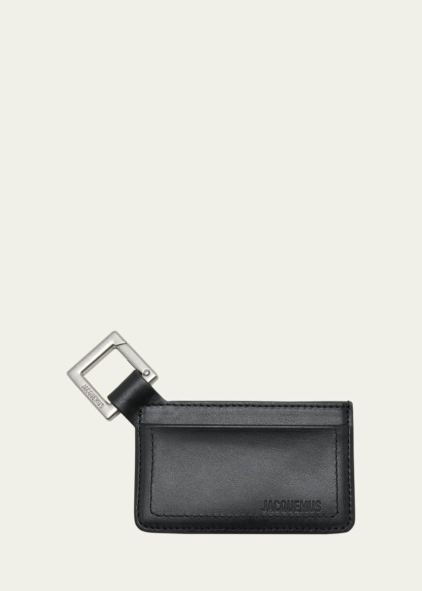 Jacquemus Men's Le Porte Cartes Cuerda Leather Card Holder