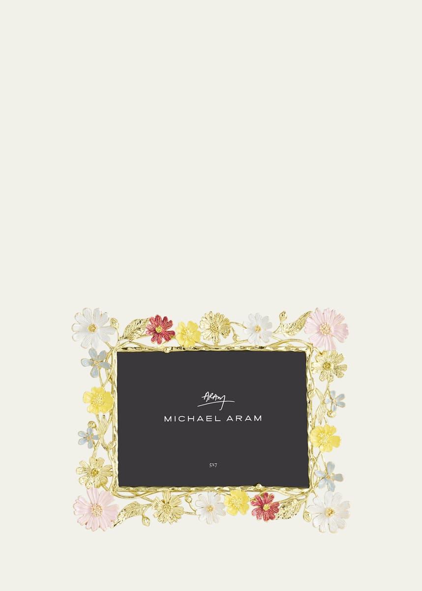 Michael Aram Wildflowers Picture Frame, 5" x 7"