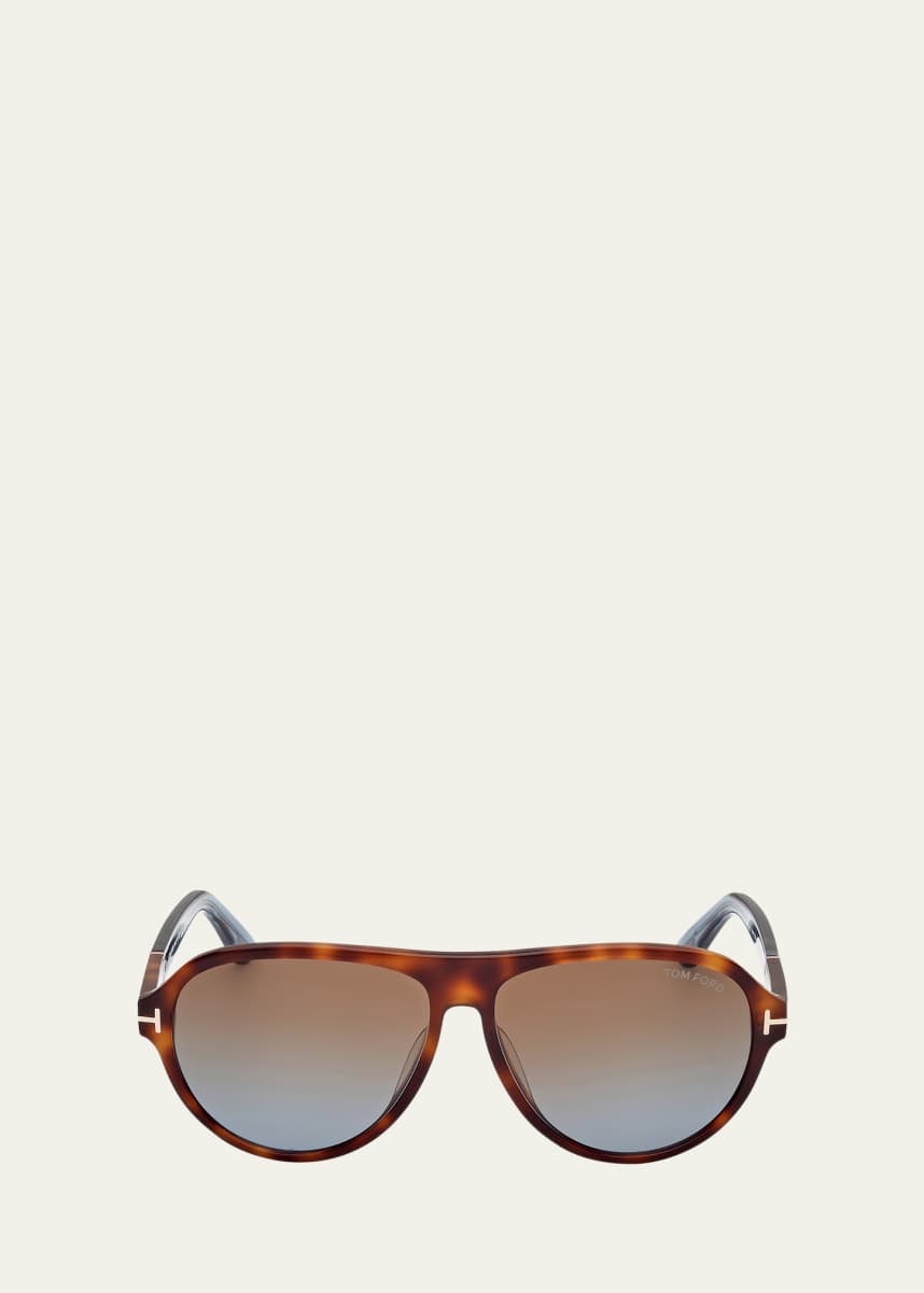 TOM FORD Men's Quincy Photochromic Aviator Sunglasses
