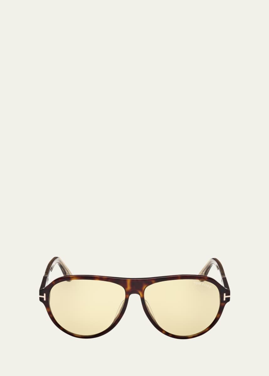 TOM FORD Men's Quincy Photochromic Aviator Sunglasses