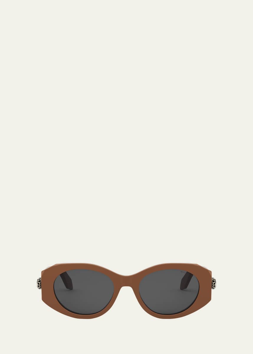 BVLGARI Serpenti Oval Sunglasses