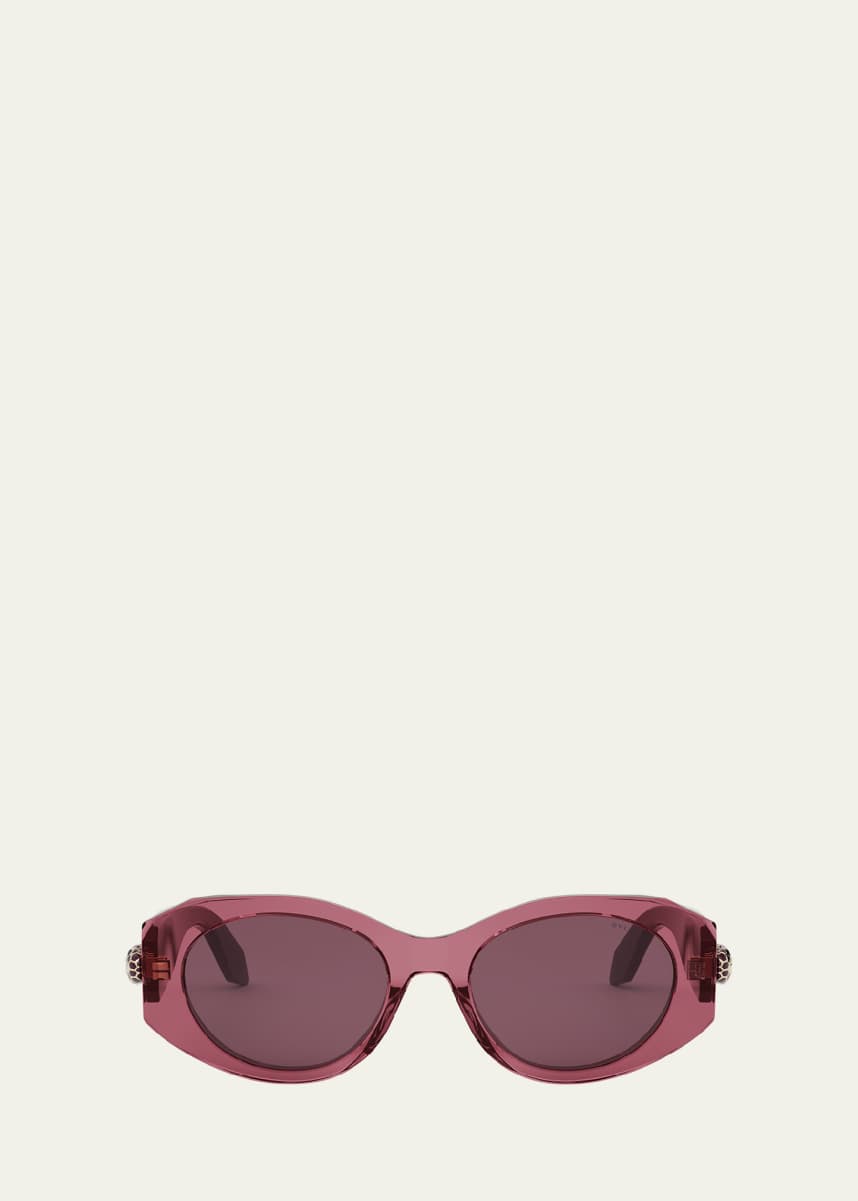 BVLGARI Serpenti Oval Sunglasses