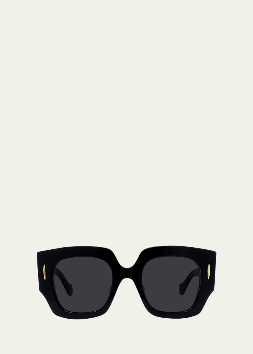 Loewe Anagram Acetate Square Sunglasses