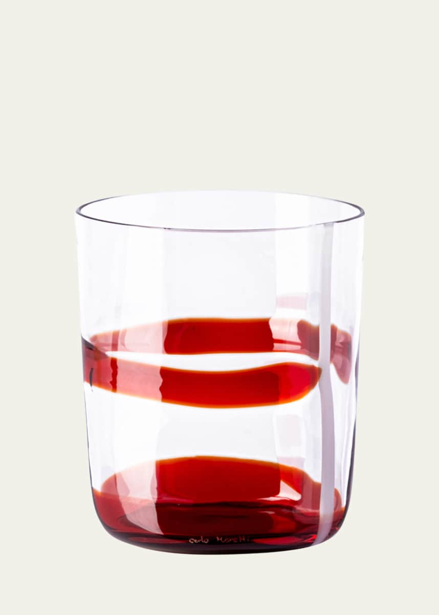 Carlo Moretti Bora Red Tumbler, 11 oz.