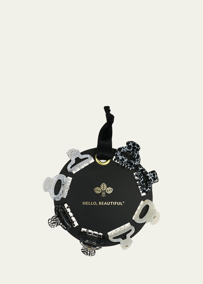 L. Erickson Luna Jaw Clip Wheel, Set of 8