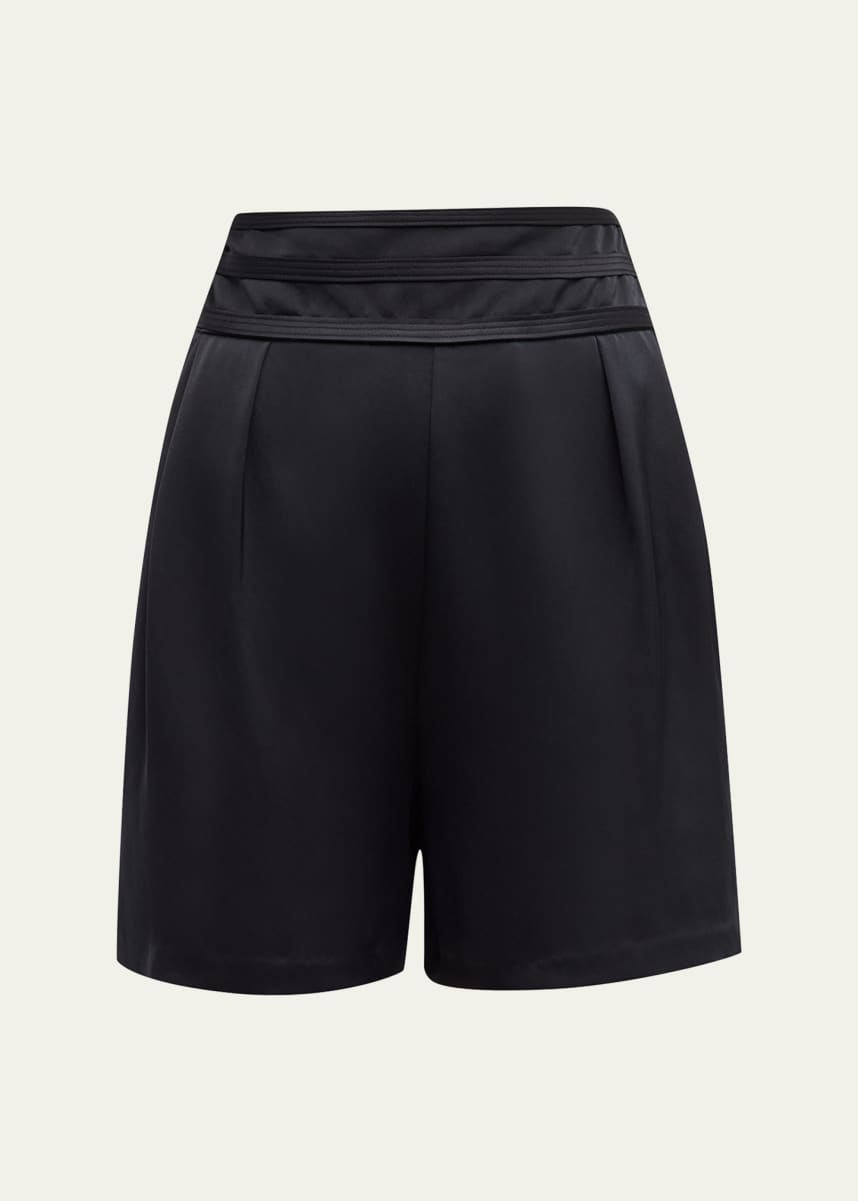 Ramy Brook Joss Satin Shorts