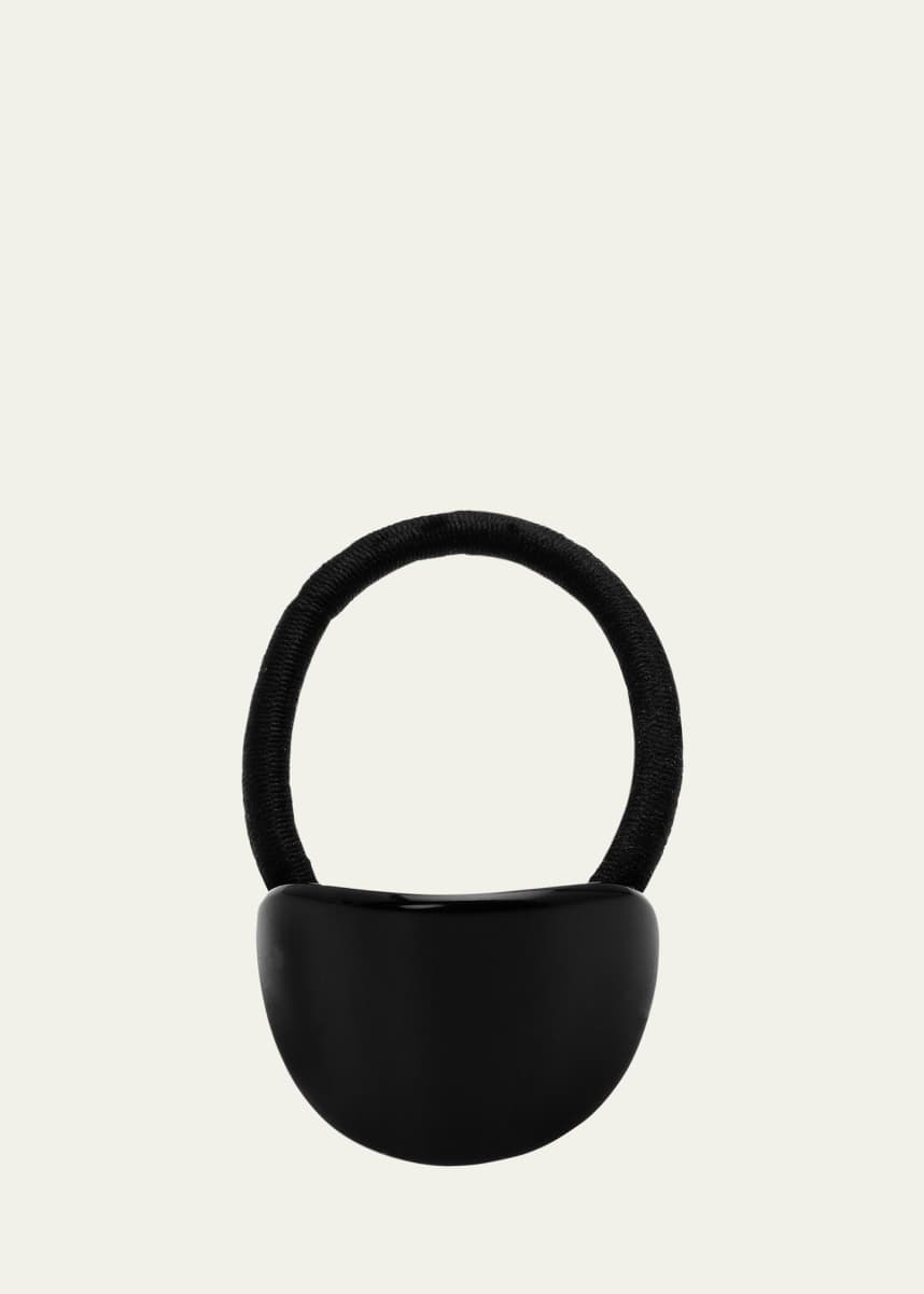 France Luxe Oval Ponytail Holder