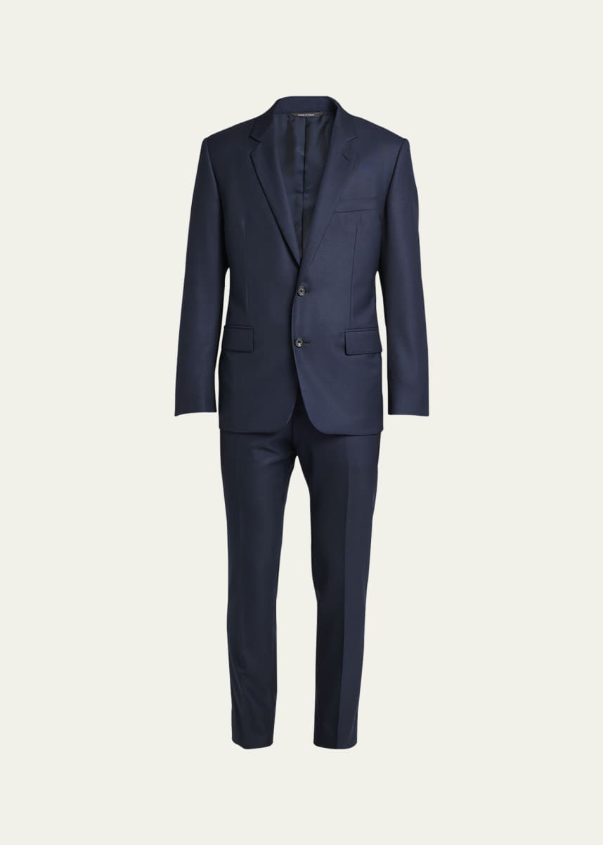 Loro Piana Men's Modern-Fit Wool Two-Button Suit