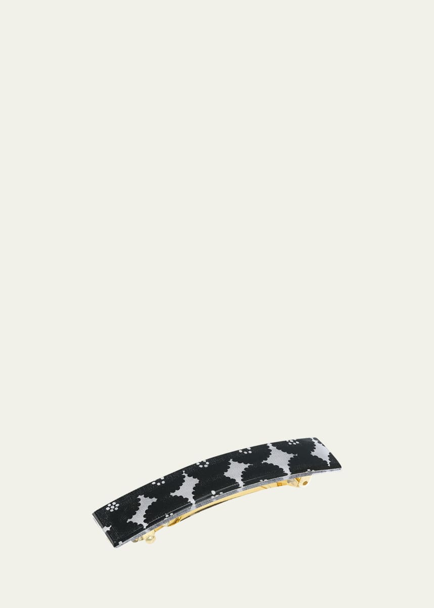 France Luxe Classic Rectangle Barrette