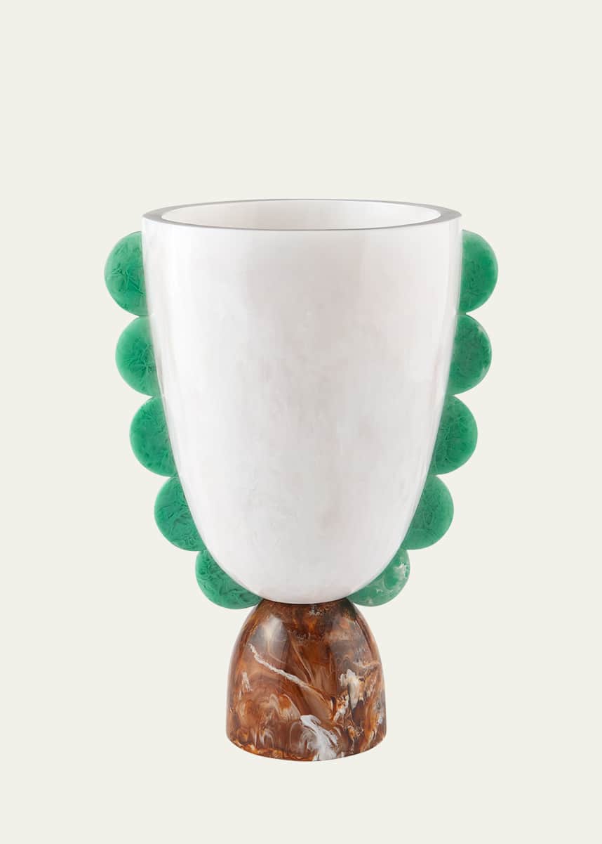 Jonathan Adler Mustique Scalloped Urn