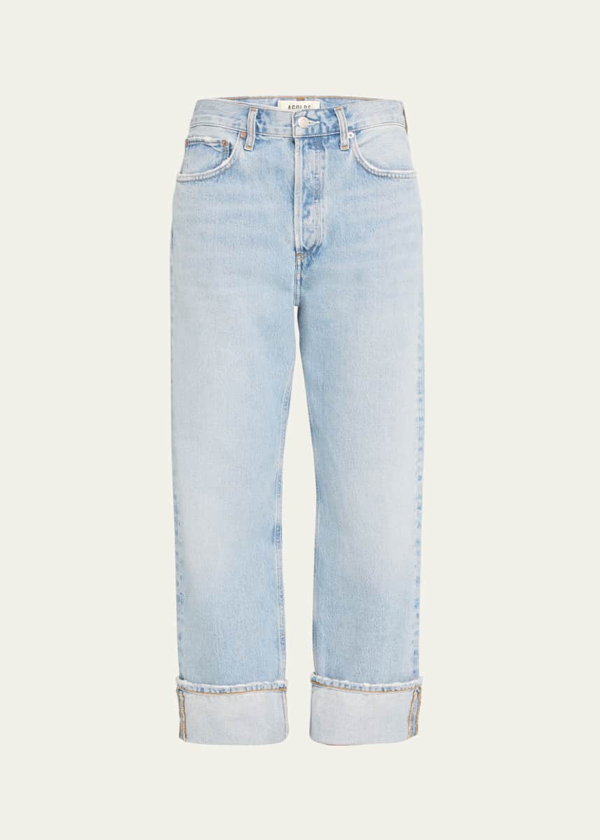 AGOLDE Fran Cuffed Jeans