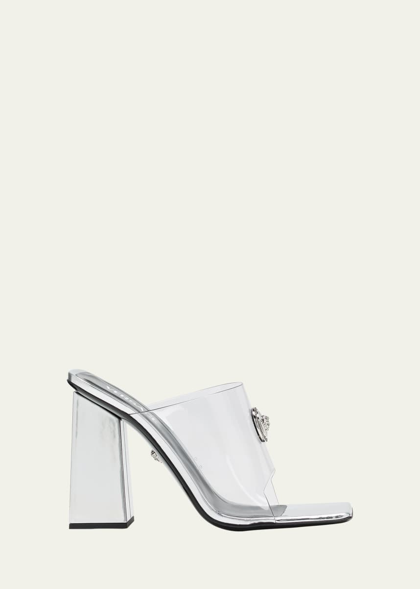 Versace clear shoes outlet