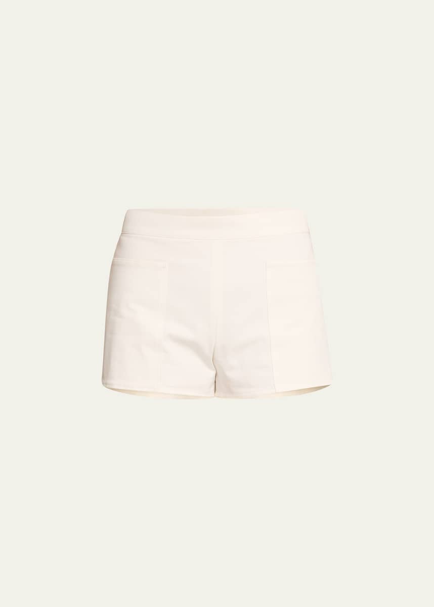 Max Mara Riad Patch-Pocket Mini Shorts