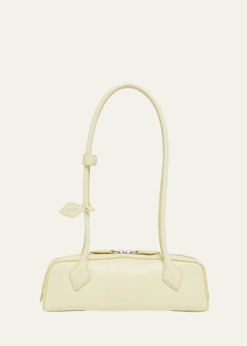 ALAIA Le Teckel Small Shoulder Bag in Leather