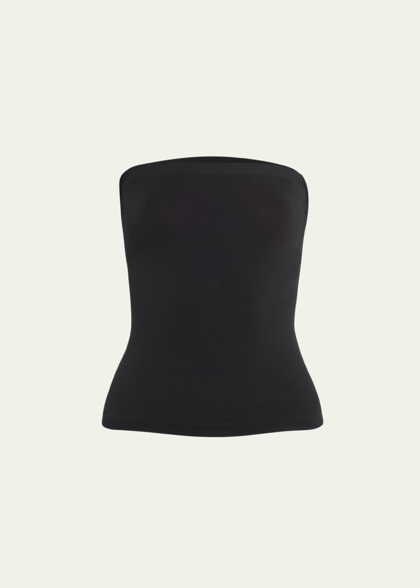 Wolford Fatal Matte Velvet Knit Tube Top