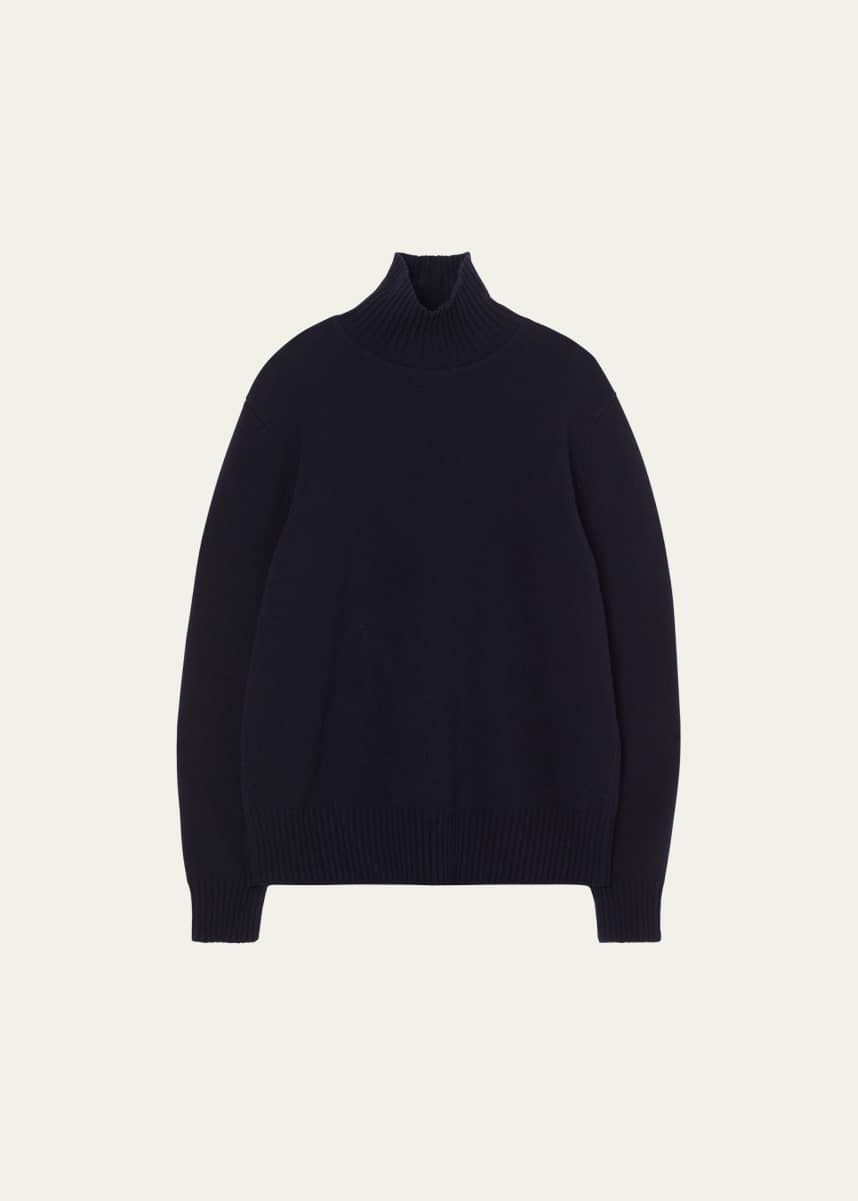 Rohe Men Men's Turtleneck Wool-Cashmere Sweater