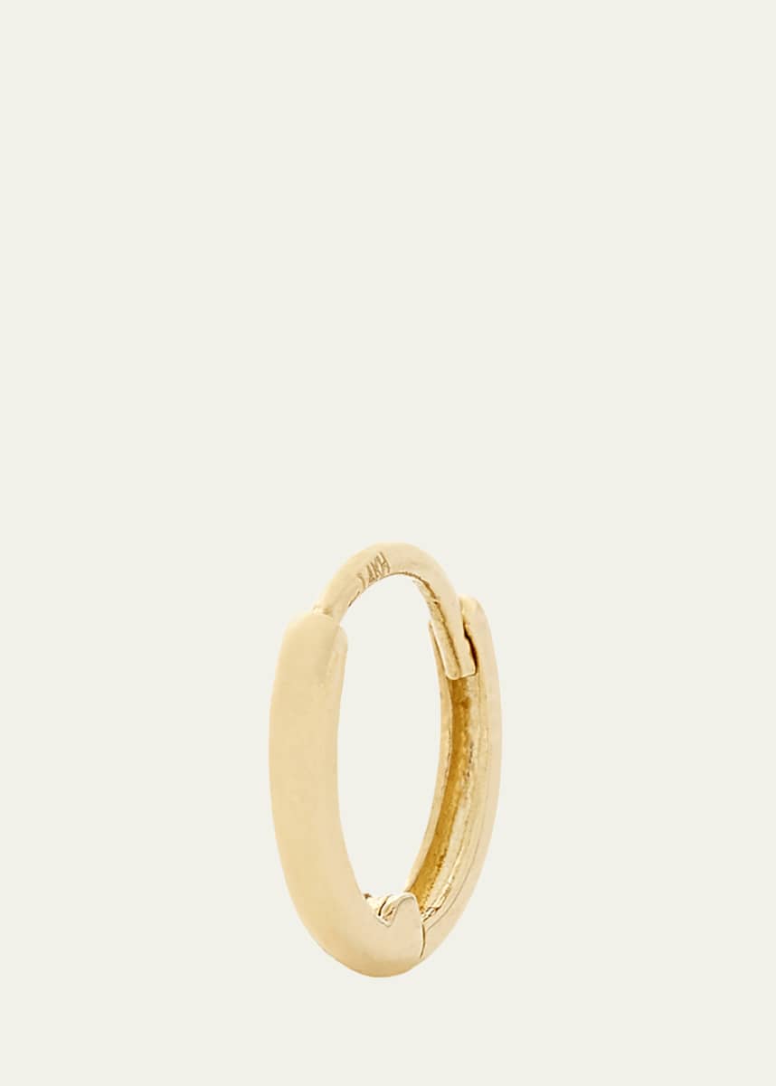 Alison Lou 14K Gold Mini Huggie Earring, Single