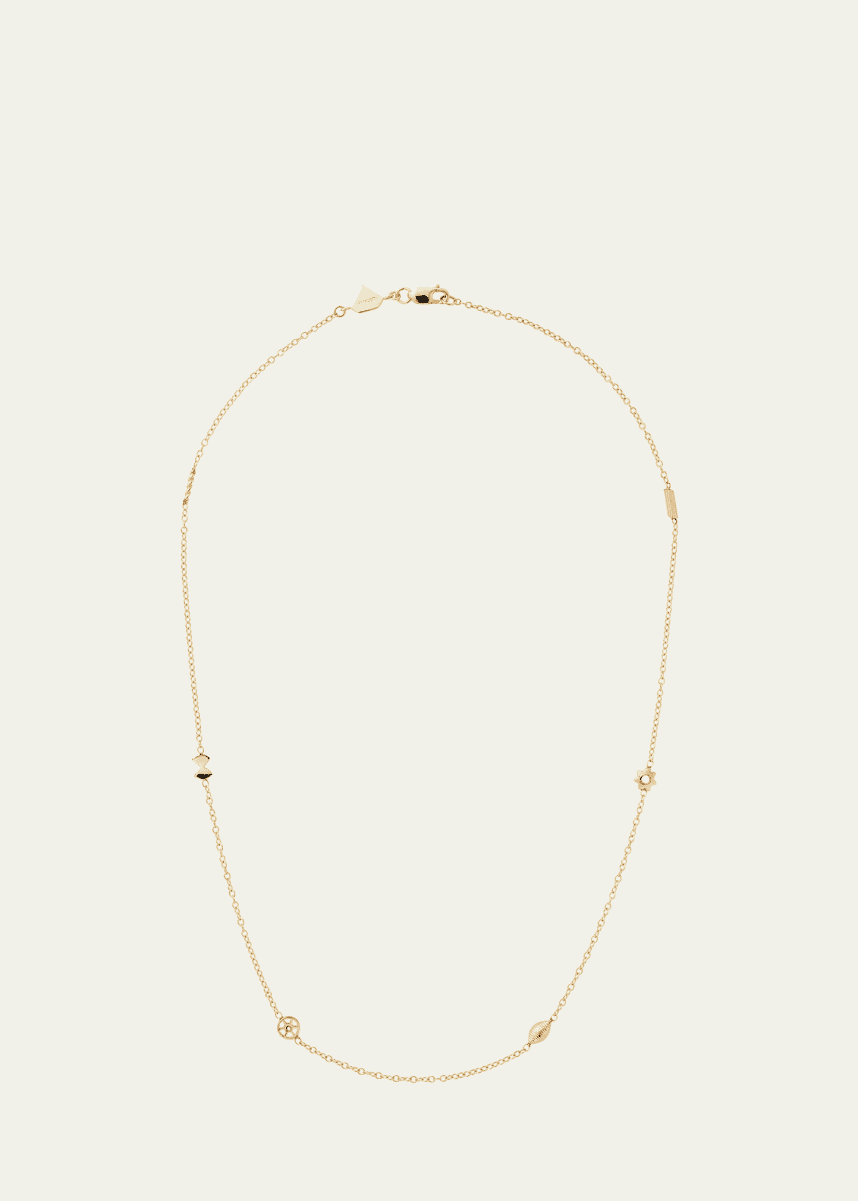 Alison Lou 14K Yellow Gold Mini Pasta By-The-Yard Necklace