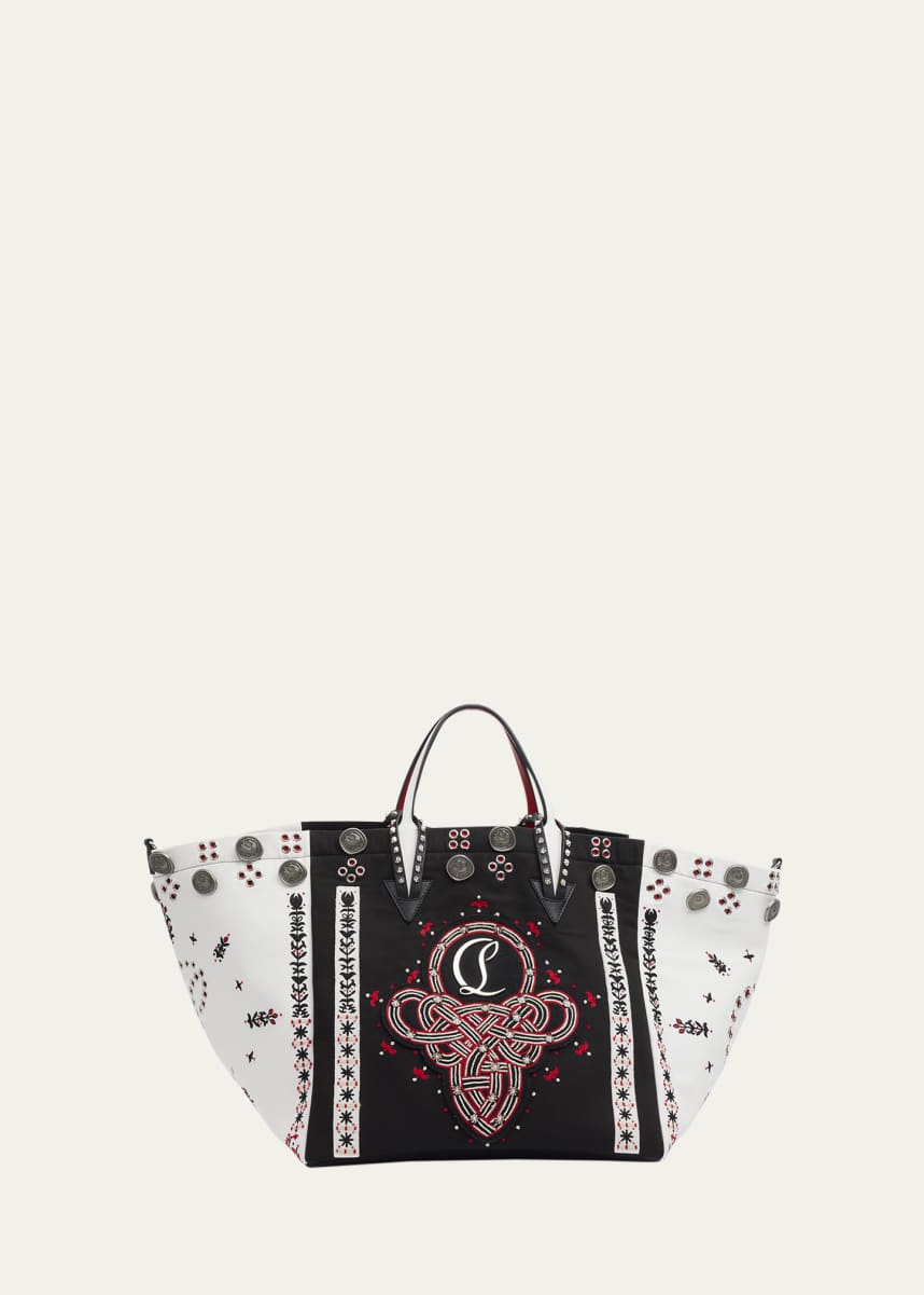 Christian Louboutin Breizcaba Large Tote in Canvas