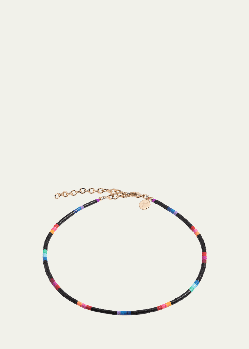 Elsie Frieda Louise Choker with 3mm Heishi Beads
