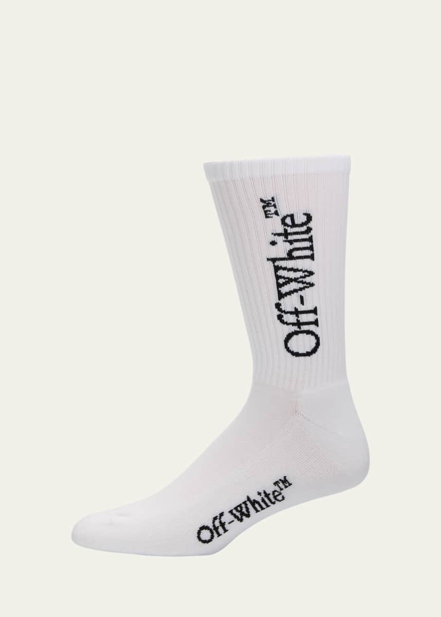 Off white logo clearance socks