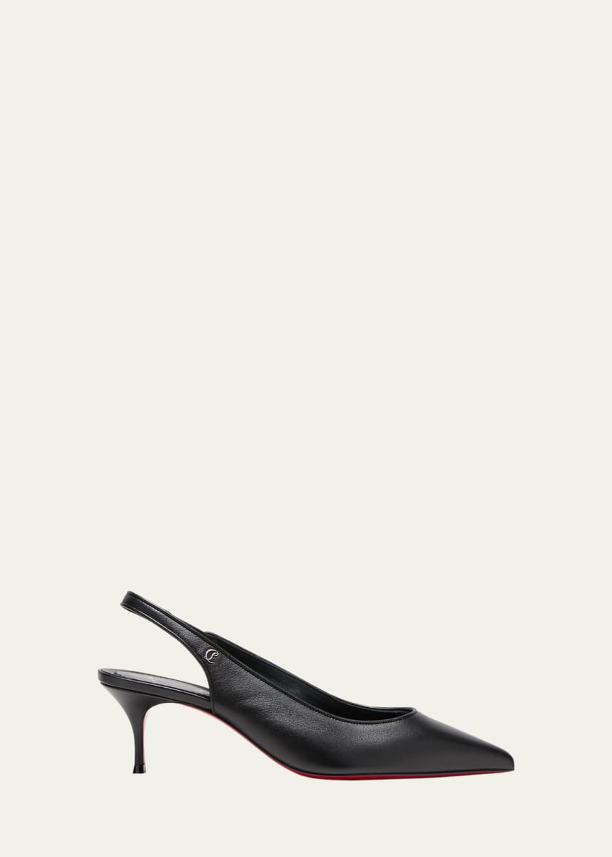 Christian Louboutin Sporty Kate Red Sole Slingback Pumps