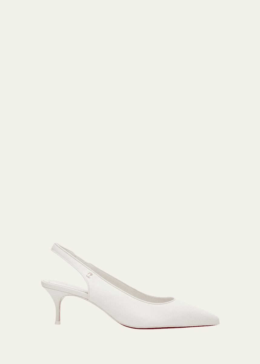 Christian Louboutin Sporty Kate Red Sole Slingback Pumps